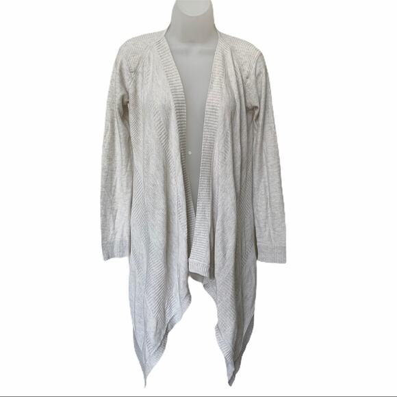 Dynamite Women's Cream Long Sleeve Open Cardigan Size XS/S - Picture 1 of 8